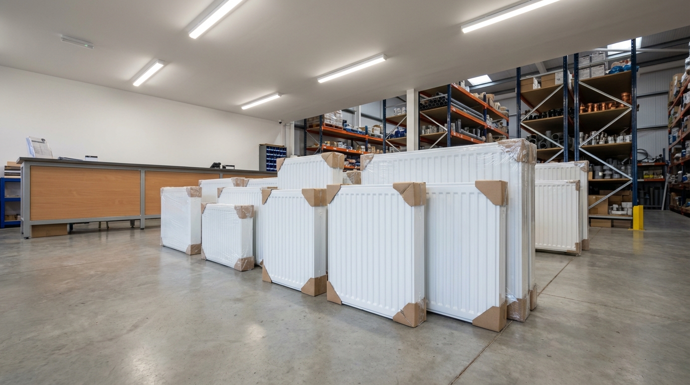 Radiator Installation in Halling